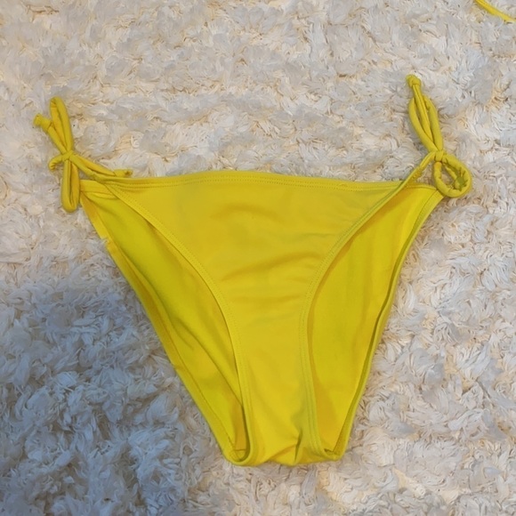 Atmosphere Yellow String Bikini - Picture 6 of 10